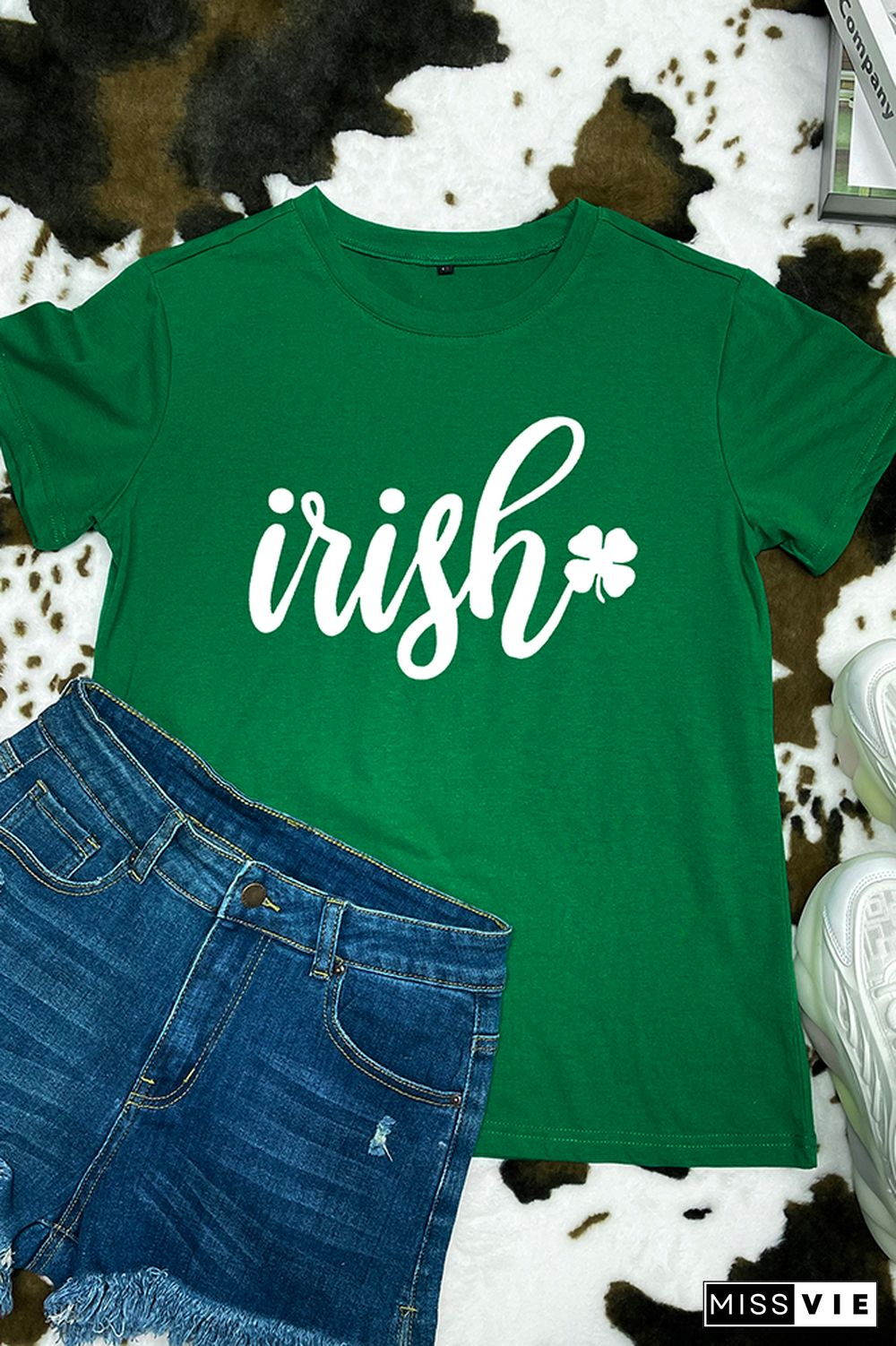 St. Patrick's Day Short Sleeve Graphic Tee Wholesale