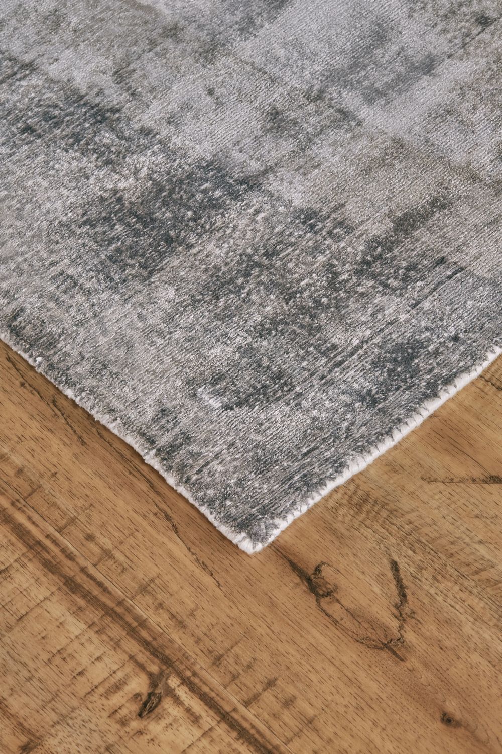 Cashel Hand Woven Tonal Grays Rug by BD Fine