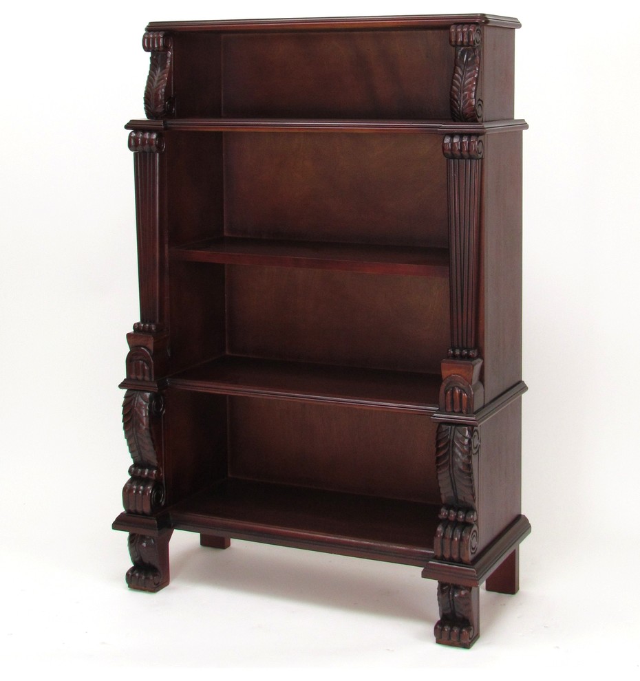 Classic Bookcase   Traditional   Bookcases   by Wayborn Home Furnishing Inc  Houzz