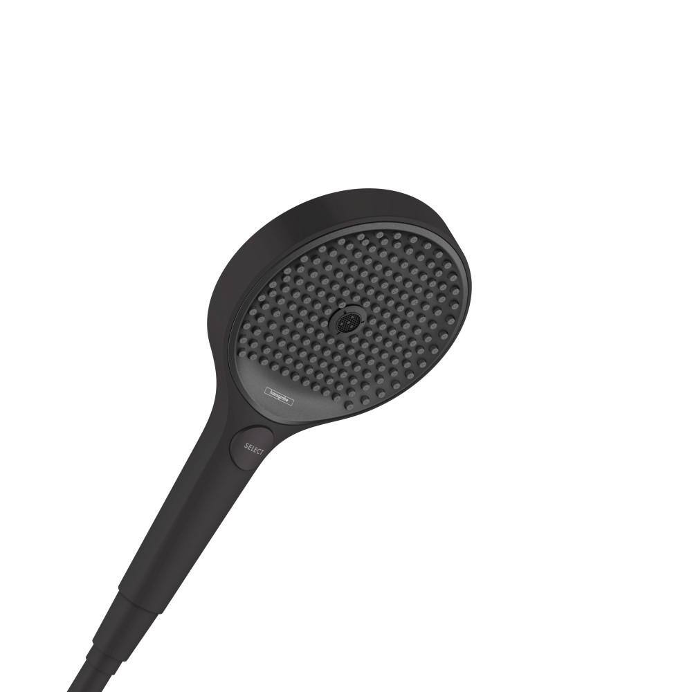 Hansgrohe Rainfinity 3-Spray Patterns 2.5 GPM 130 in. NA Handheld Shower Head in Matte Black 26864671