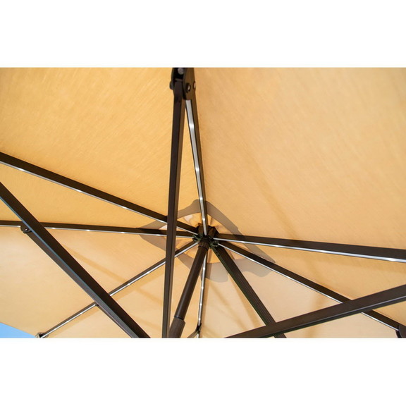 Island Umbrella NU6245 Santorini II Fiesta 10 ft S...