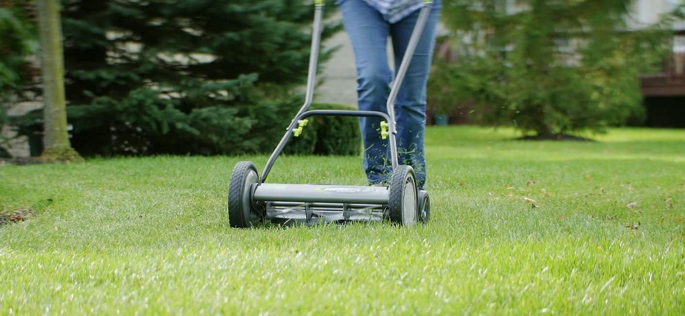 EarthWise 16" 5-Blade, Push Reel Mower