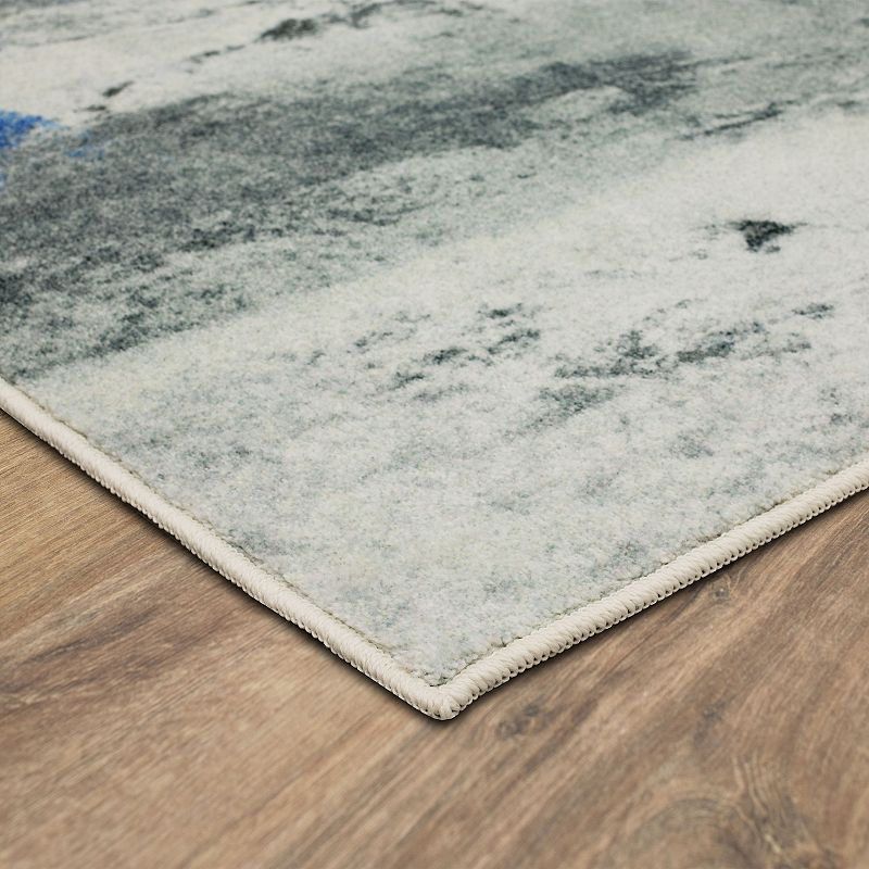 Mohawk® Home Prismatic Gold Vein Grey Recycled EverStrand Area Rug