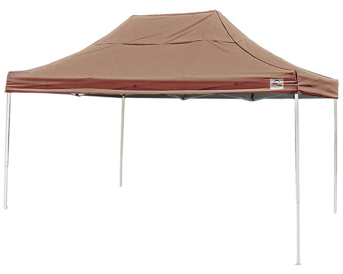 ShelterLogic 10 x 15 HD Series Pop Up Canopy， Desert Bronze Cover - 22554