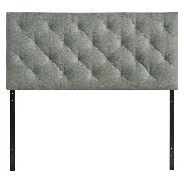 Theodore Queen Linen Tufted Headboard - - 8676957