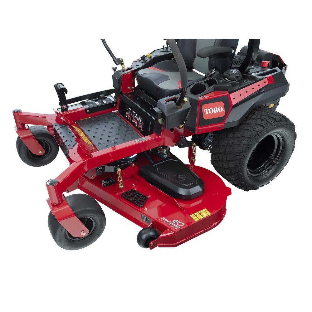 Toro Titan MAX 60 in. IronForged Deck 26 HP Commercial V-Twin Gas Dual Hydrostatic Zero Turn Riding Mower 76601