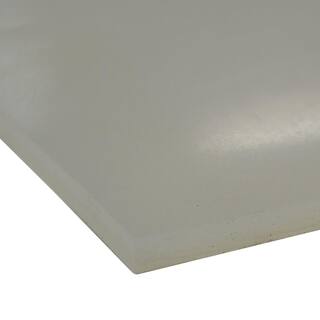 Rubber-Cal Silicone 116 in. x 36 in. x 24 in. Translucent Commercial Grade 60A Rubber Sheet 20-119-0062-36-024