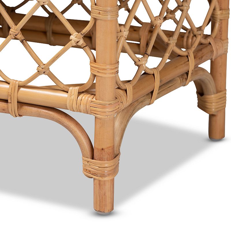 bali and pari Orchard Rattan Bench