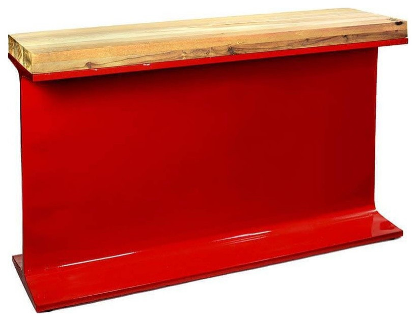 Marisol Console  Red   Industrial   Console Tables   by V.S.D Furniture  Houzz