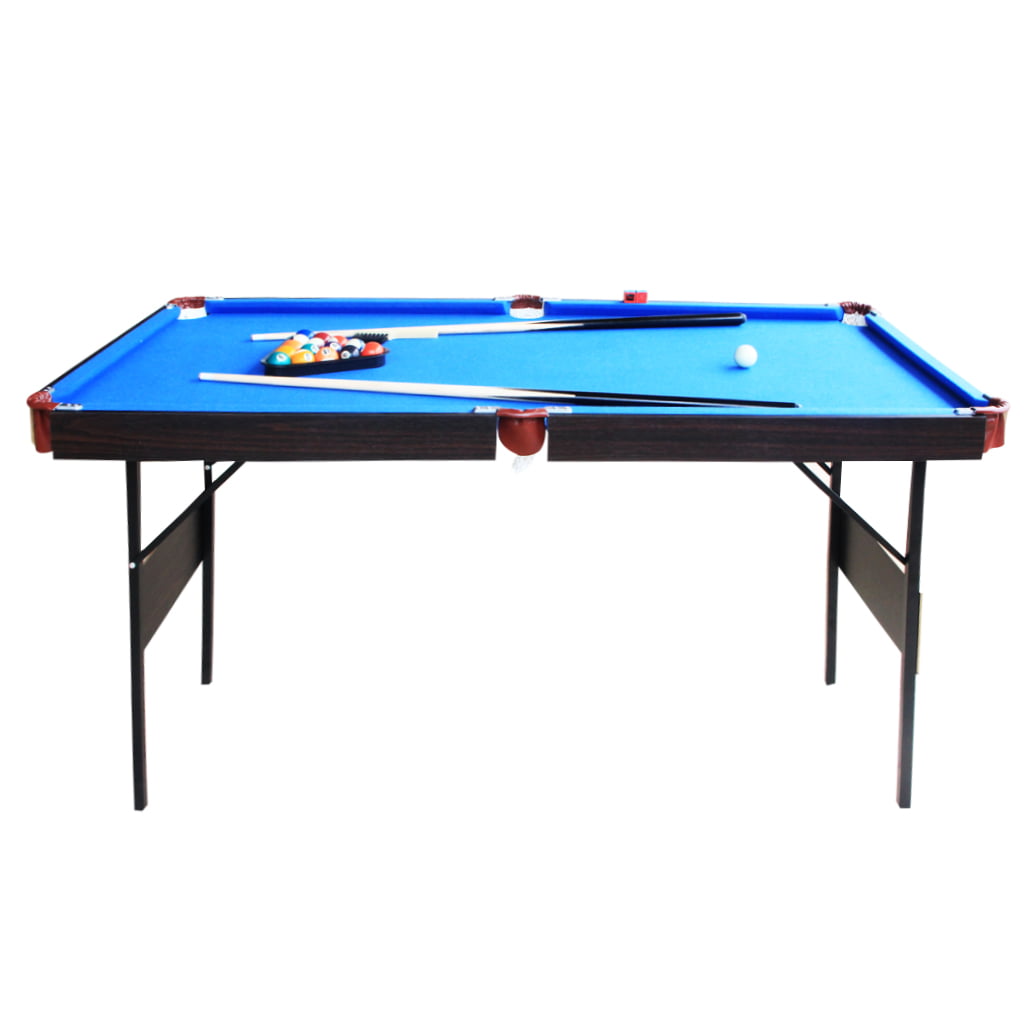 AIPINQI 55" Billiard Tables, Pools Table Game Table Toys for Adult Child, Blue