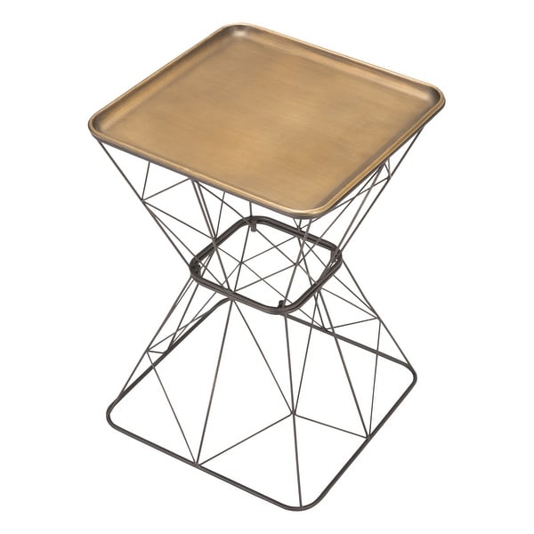 Timothy Side Table Gold - 15.7