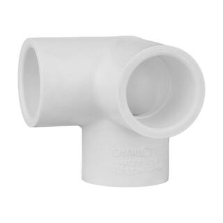 Charlotte Pipe 34 in. x 34 in. 90 Degree PVC Socket x Socket Elbow Fitting PVC025100800HD