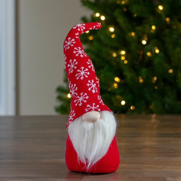 8 Big Nose Plush Red Santa Gnome Christmas Figure