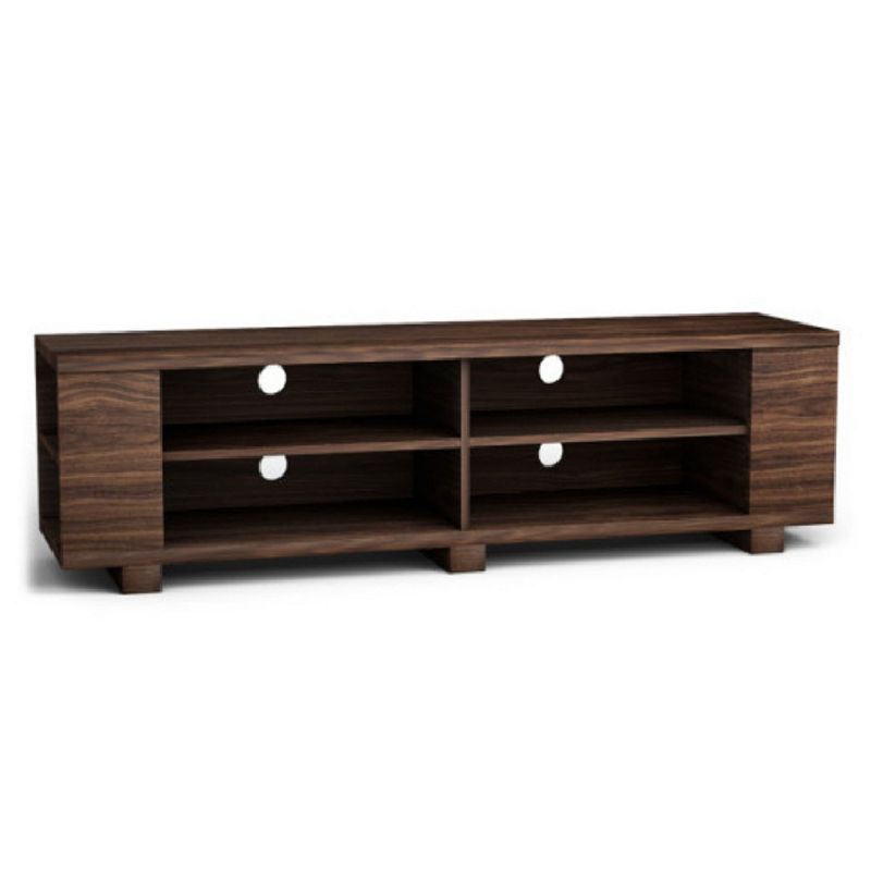 TV Stand Modern Wood Storage Console Entertainment Center