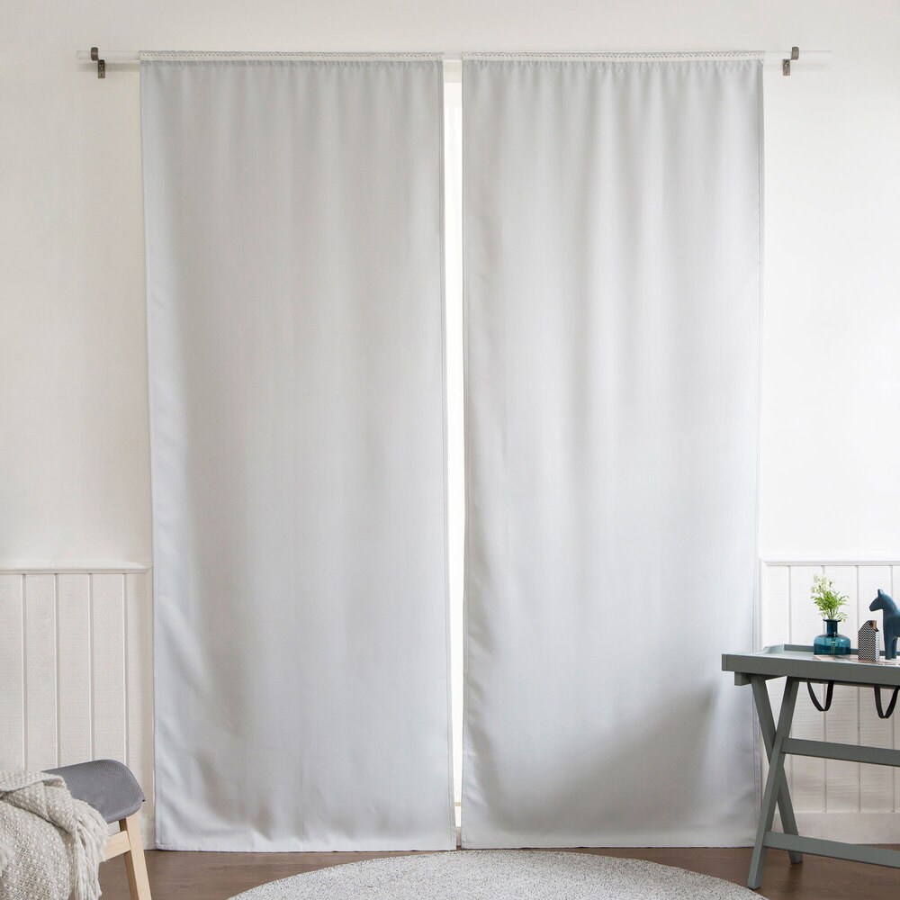 Aurora Home Blackout Curtain Liner Panel Pair