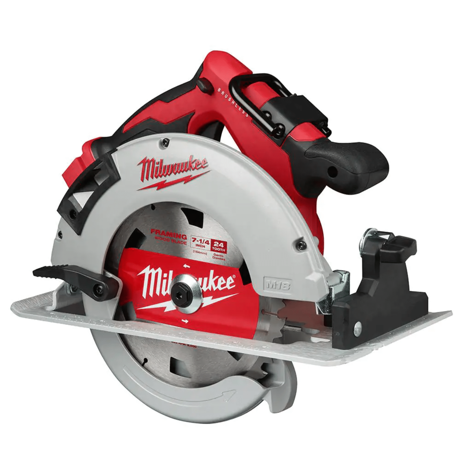 Milwaukee M18 18-Volt Lithium-Ion Brushless Cordless 7-1/4 in. Circular Saw， Tool-Only (2631-20)