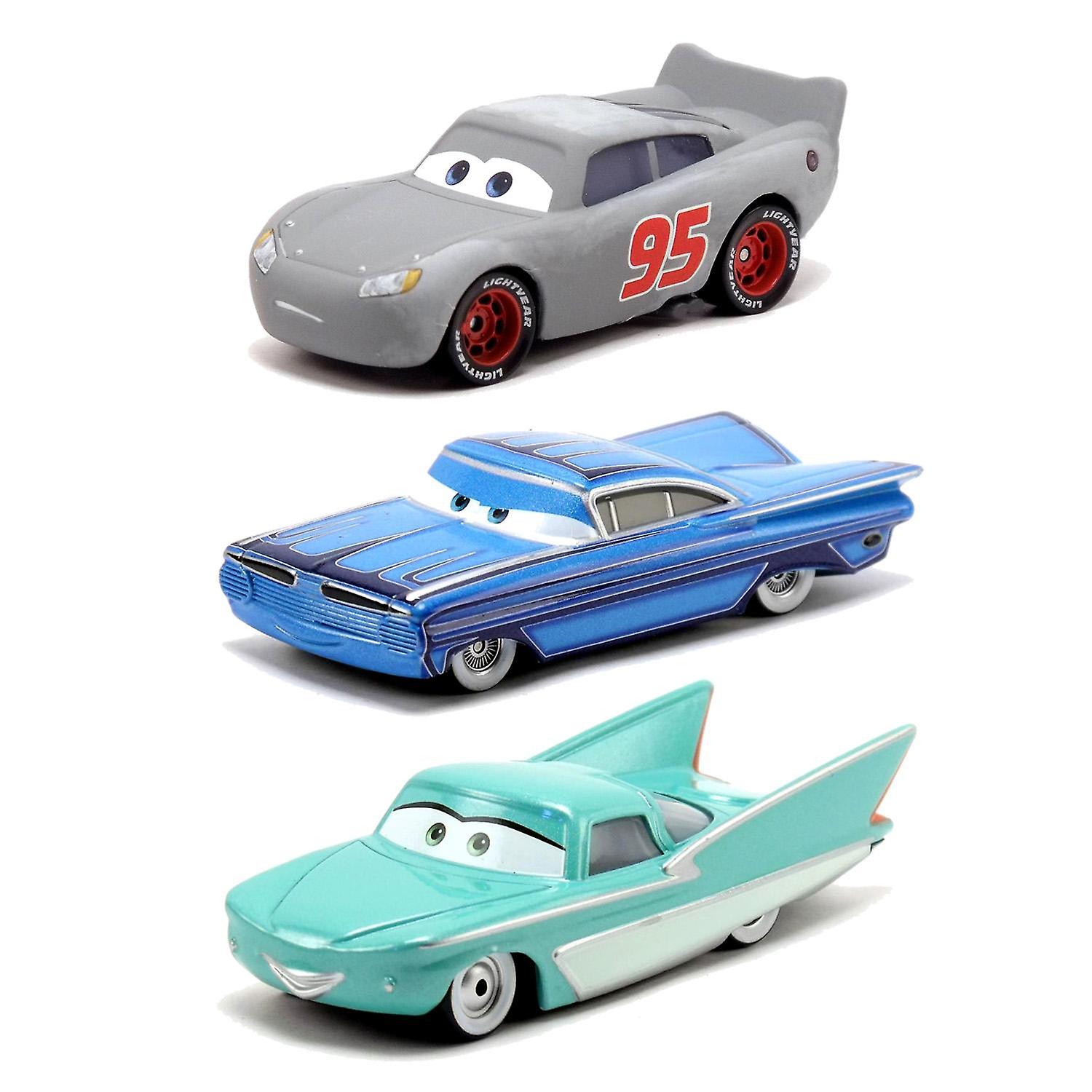 3-Pack Cars Cars Radiator Springs Classic McQueen Ramone and Flo Diecast