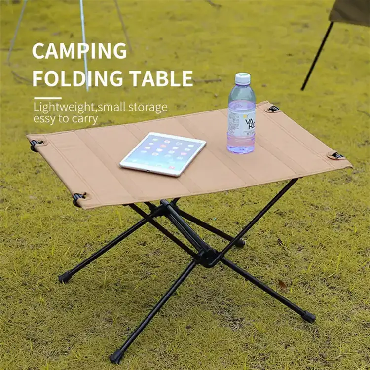 Lightweight Portable Collapsible Ultralight Outdoor Fishing Camping Table Aluminum Folding Picnic Tables