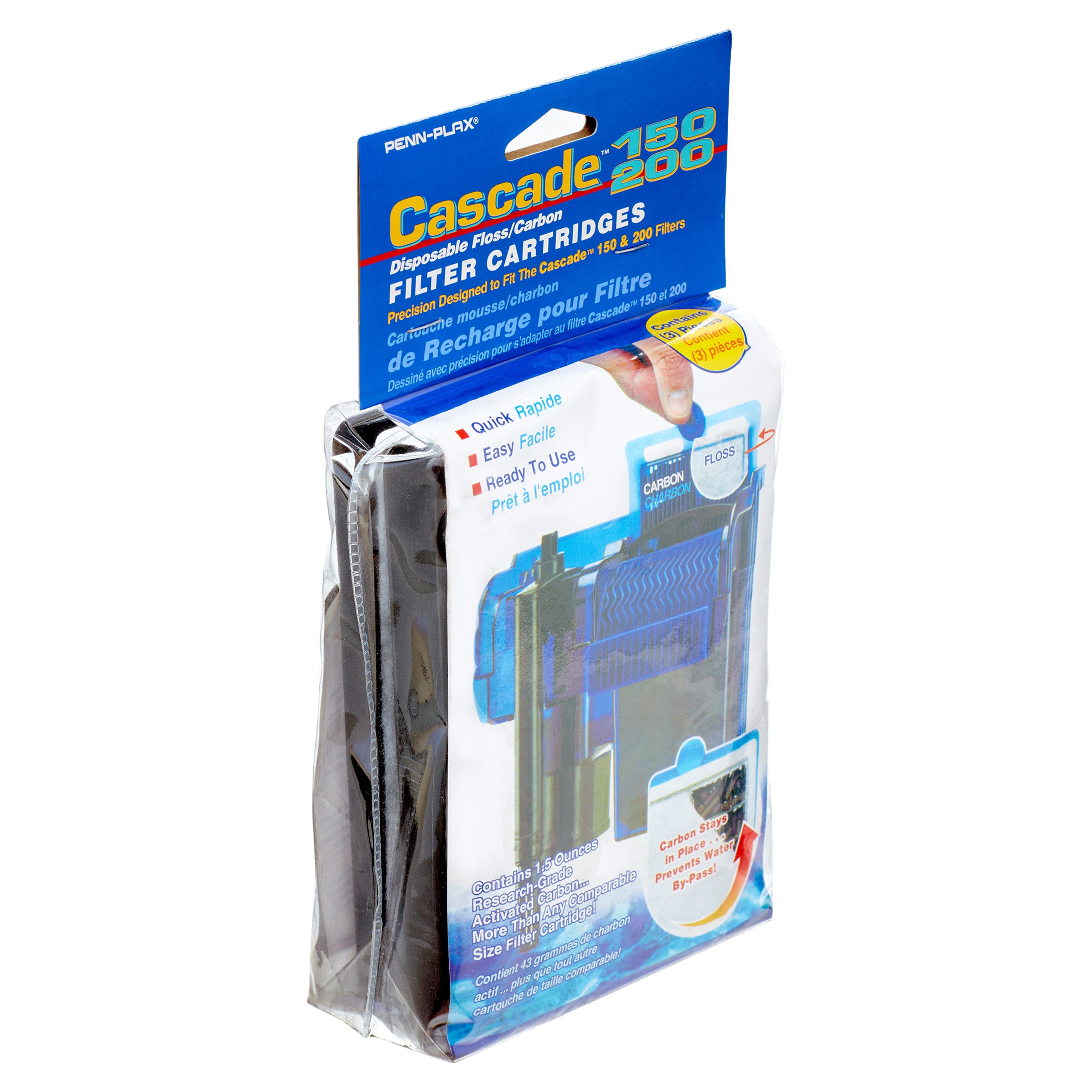 Cascade Penn Plax， Cascade hang on power replacement filter cartridge