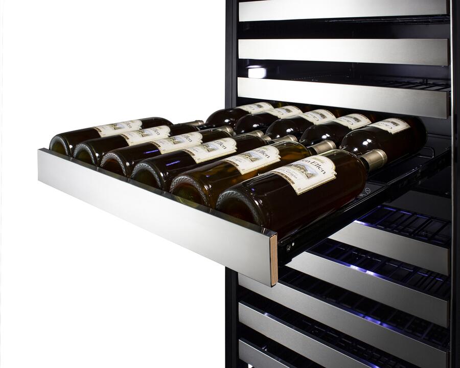 Summit SWCP2116LHD 24 Inch Stainless Steel Wine Cooler