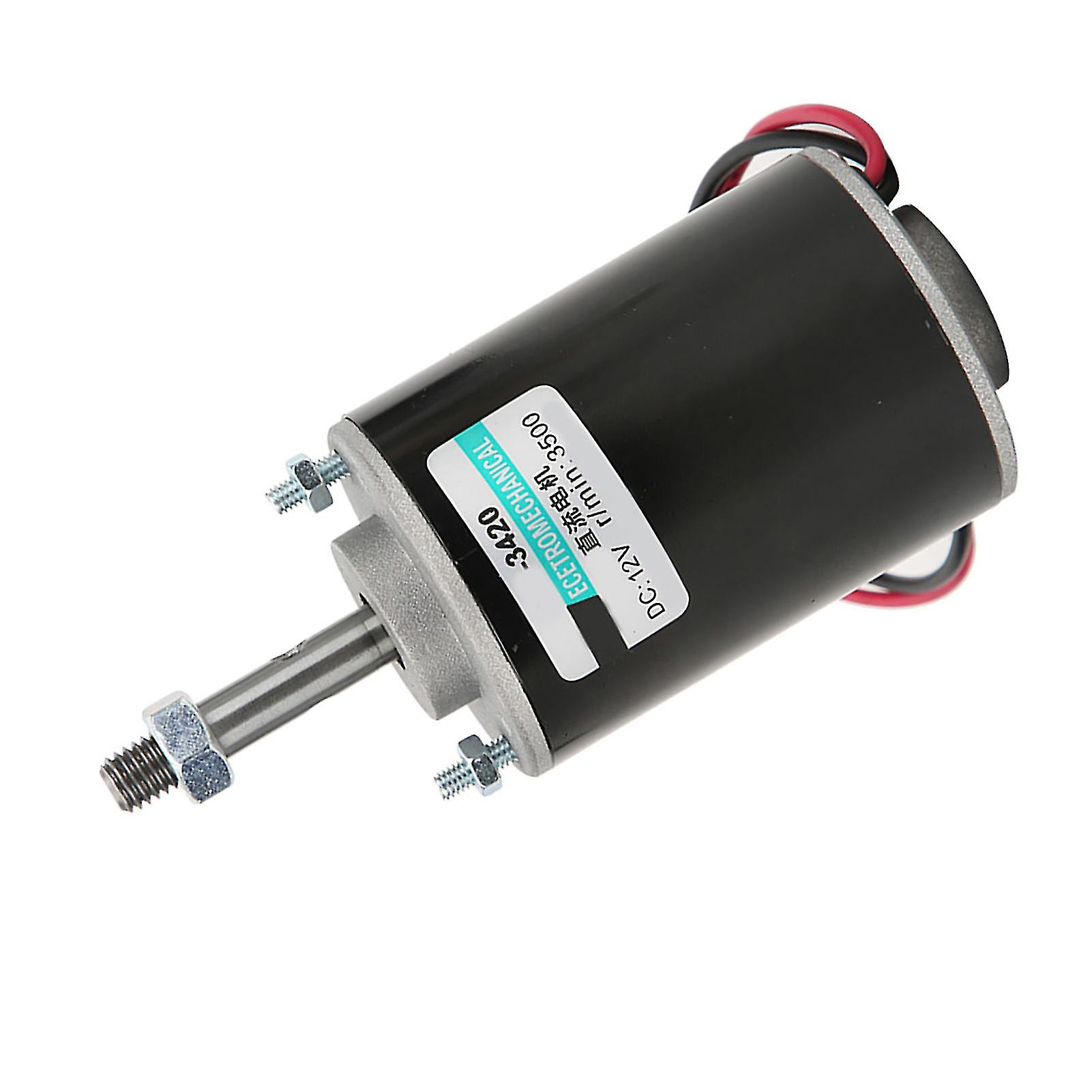 DC Motor Permanent Magnet High Speed Low Noise CW CCW Mini Brushed Electric Motors 30W12V 3500RPM