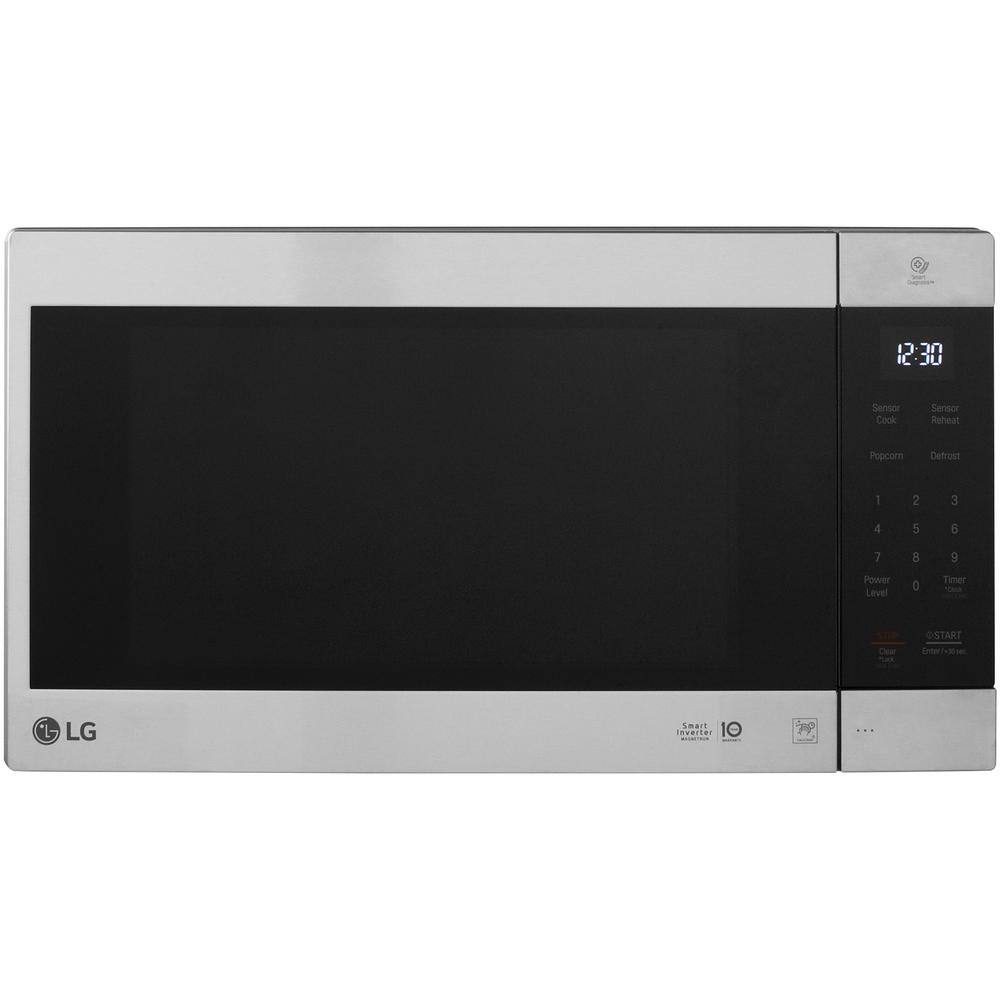 LG Electronics LMC2075ST NeoChef 24 in. Width 2.0 cu.ft. Stainless Steel 1200-Watt Countertop Microwave