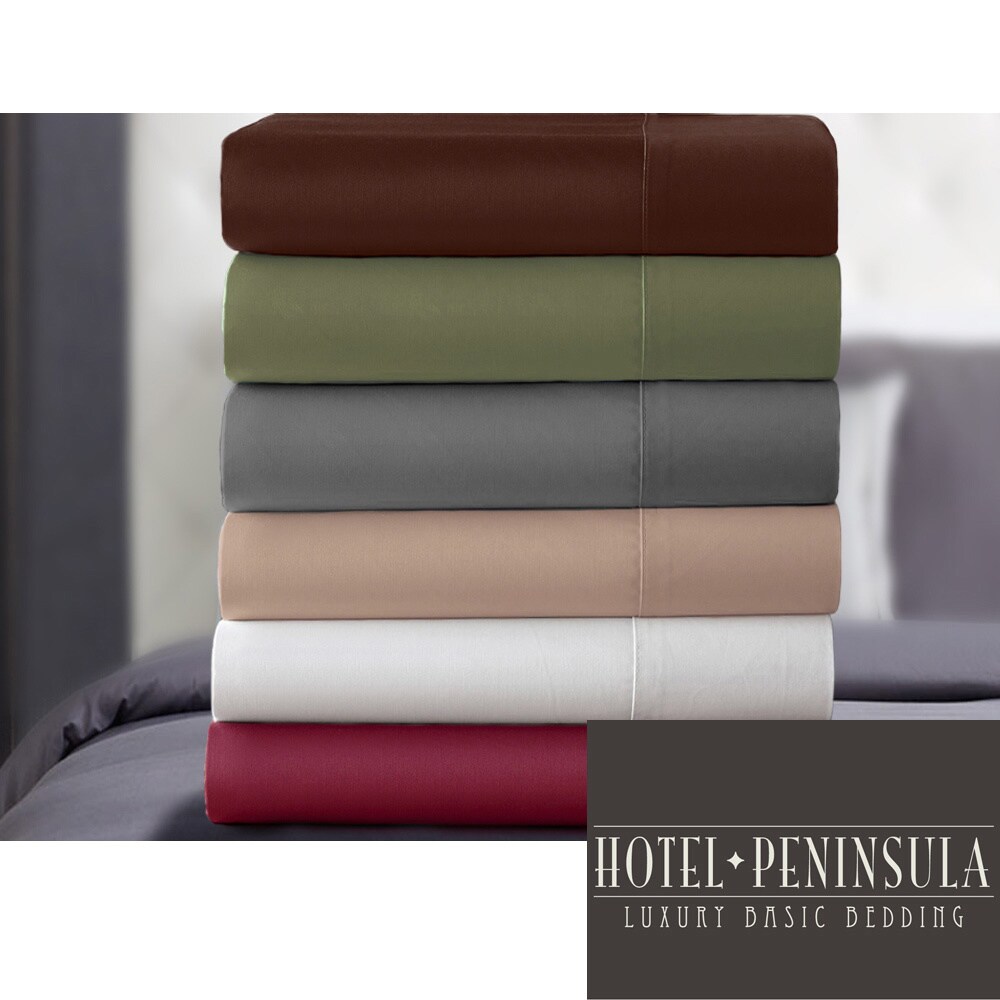 Hotel Peninsula Microfiber Wrinkle Resistant Bed Sheet Set