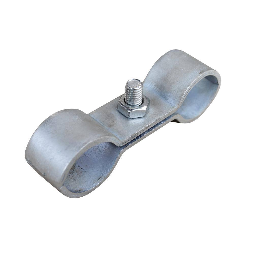 Vestil Connectors for Galvanized Construction Barrier Systems 5-14 in. x 1-18 in. HRAIL-CON