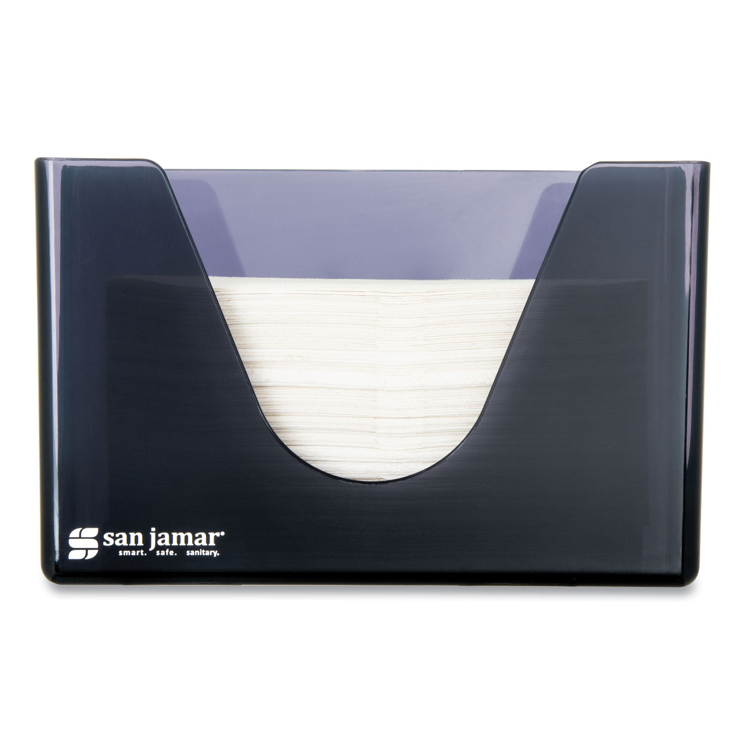 Countertop Folded Towel Dispenser by San Jamarandreg; SJMT1720TBK