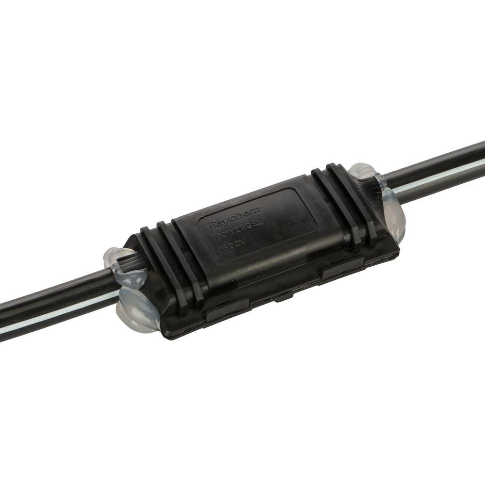 #2 - 40 AWG In-Line Gel Splice Kit with Connector Black ESGS-40