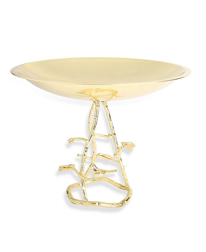 Classic Touch 11.75 Cake Plate on Leaf Base