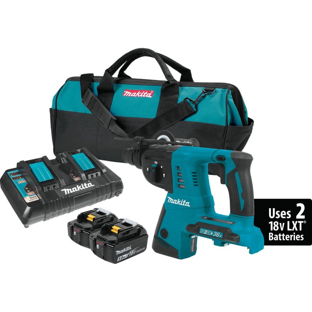 18V X2 LXT Lithium-Ion (36V) Cordless 1 In. Rotary Hammer Kit (5.0Ah)