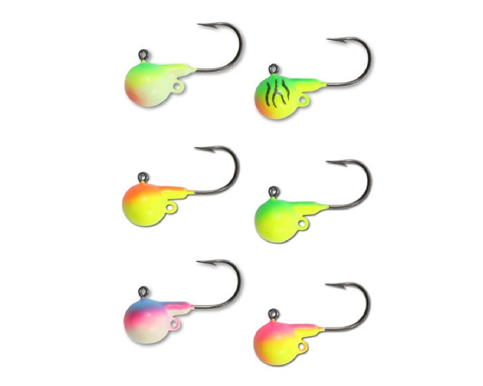 Northland Fishing Fire-Ball Jig - Assorted， 6 Pack - NOFB4699