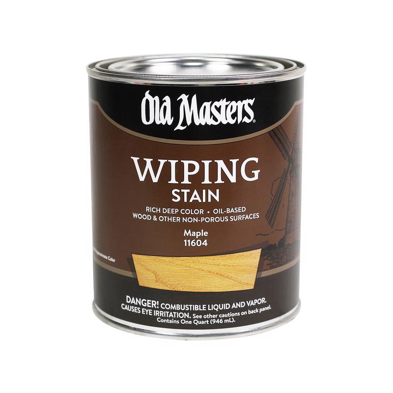 WIPE STAIN MAPLE 1QT