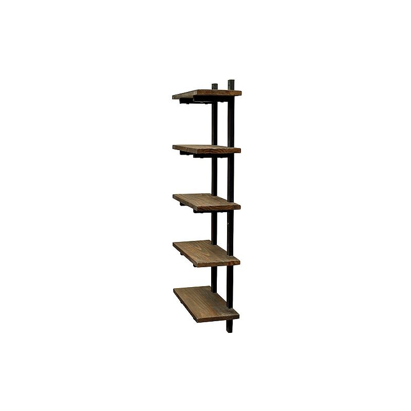 Alaterre Furniture Pomona 5-Shelf Wall Organizer