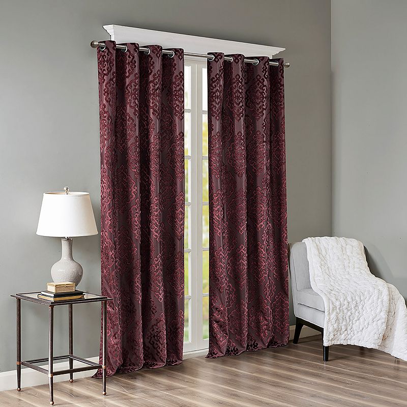 SunSmart 1-Panel Elysia 100% Blackout Window Curtain