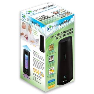 GermGuardian Tabletop Air Purifier with UV Sanitizer for Small Rooms GG3000BCA