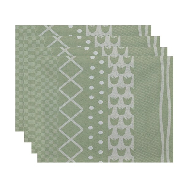 18 x 14 inch Pattern Stripe Placemat (set of 4)