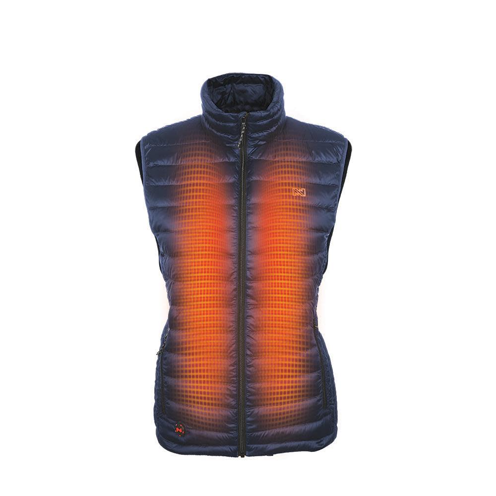 Summit Heated Vest 12 Volt Womens Navy 2XL ;