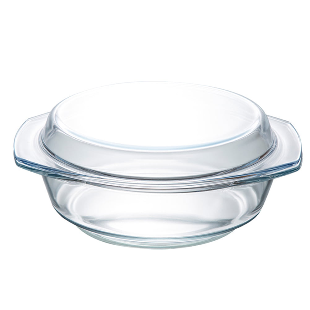 Glass Bowl Fruitpasta Casserole Dish Mixing Noodles Bakeware Covered Bowls Nut Serving Salad Dishes Microwave LidsBowl