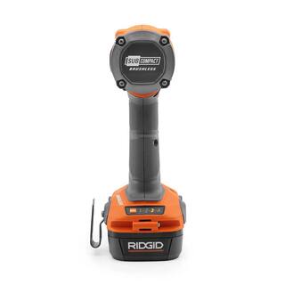 RIDGID 18V SubCompact Brushless Cordless 38 in. Impact Wrench (Tool Only) R872071B