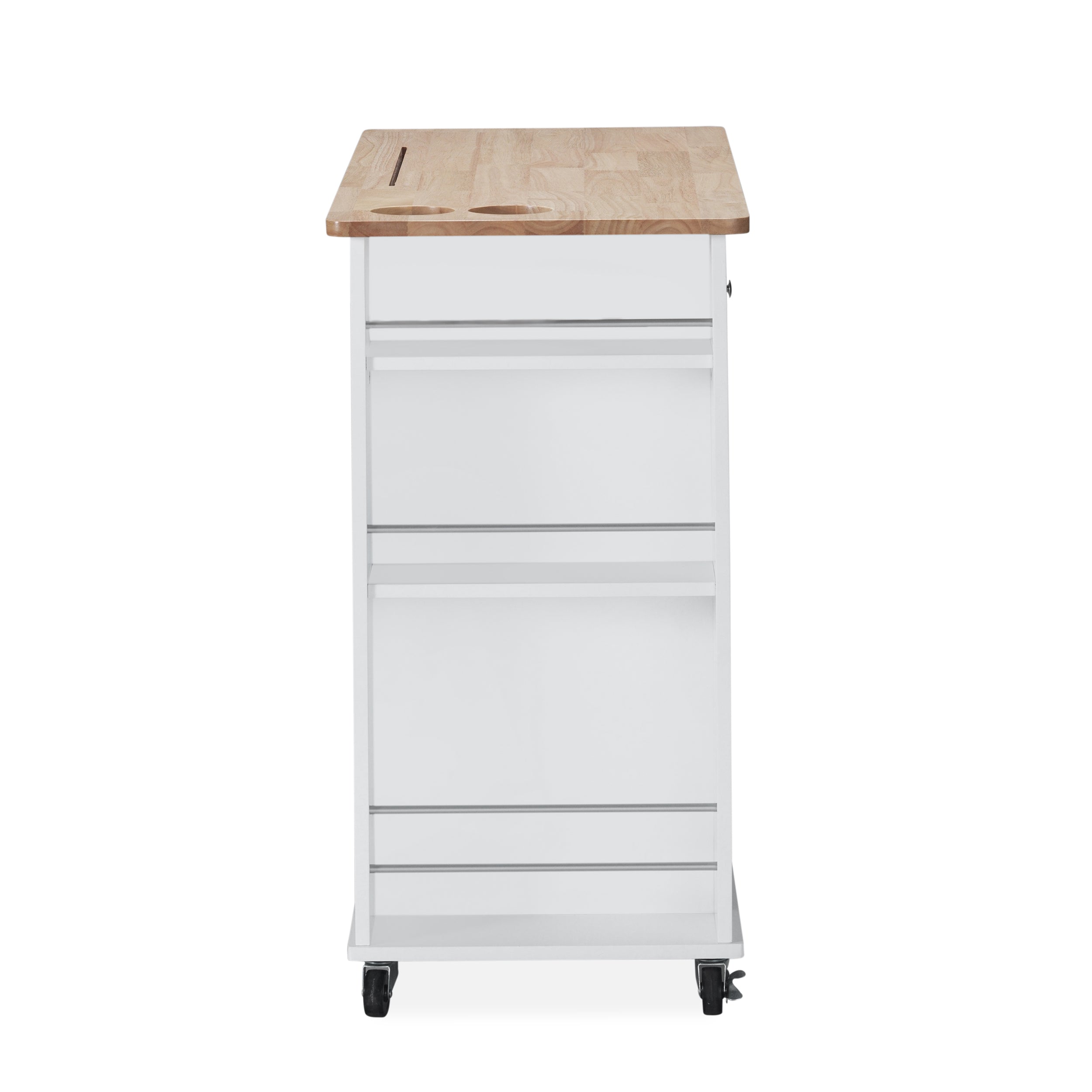 Julien Kitchen Cart with Wheels