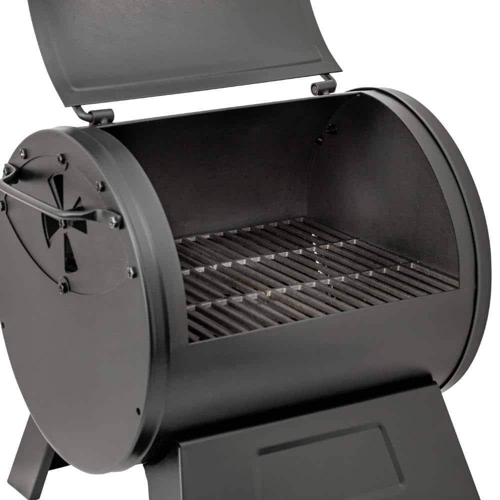 CharGriller Portable Charcoal Grill or Side Fire Box in Black