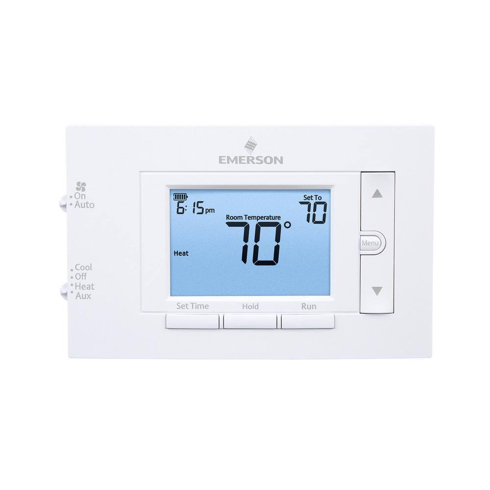 Emerson 80 Series 7 Day Programmable Heat Pump (2H1C) Thermostat 1F83H-21PR