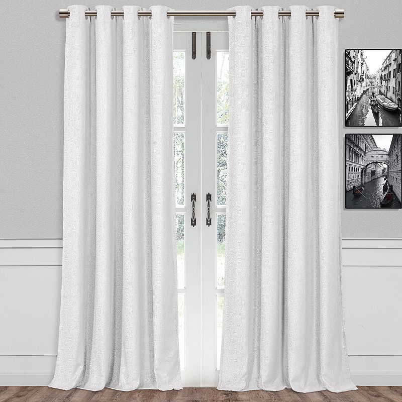 B. Smith Baldwin Linen Total Blackout Window Curtain Panel