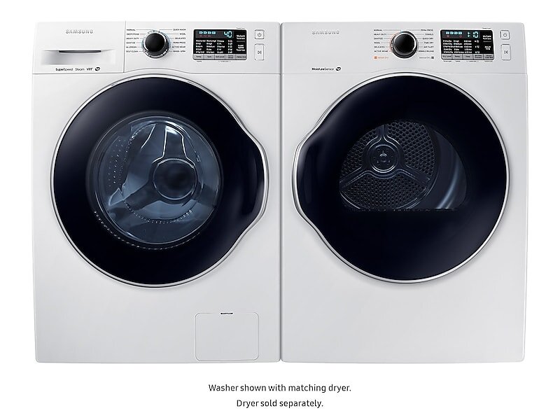 Samsung WW22K6800AW 2.2 Cu. Ft. Front Load Washer With Super Speed In White