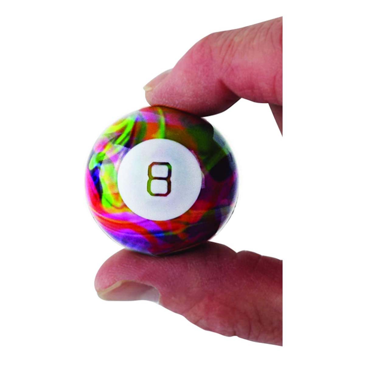 World's Smallest Tie-Dye Magic 8 Ball