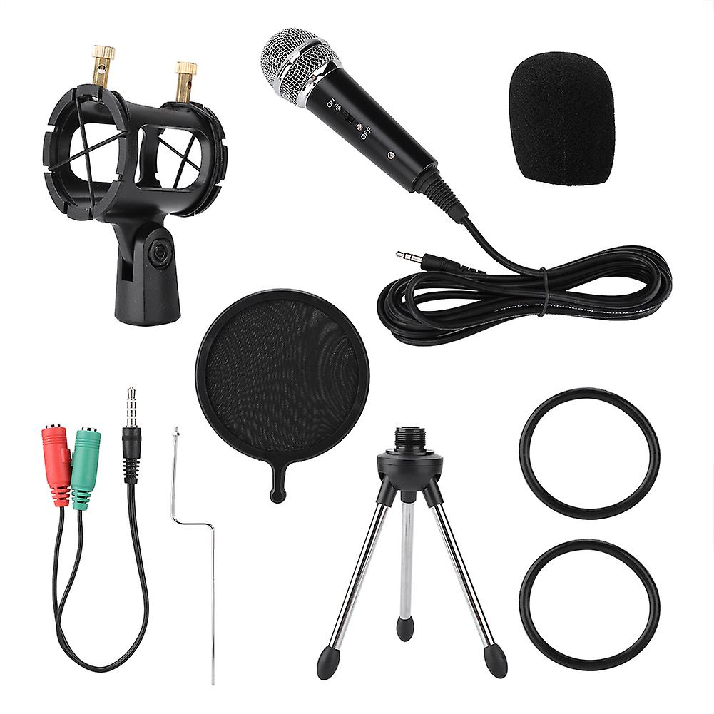 Online Voice Usb Condenser Microphone Mic For Laptop Computer