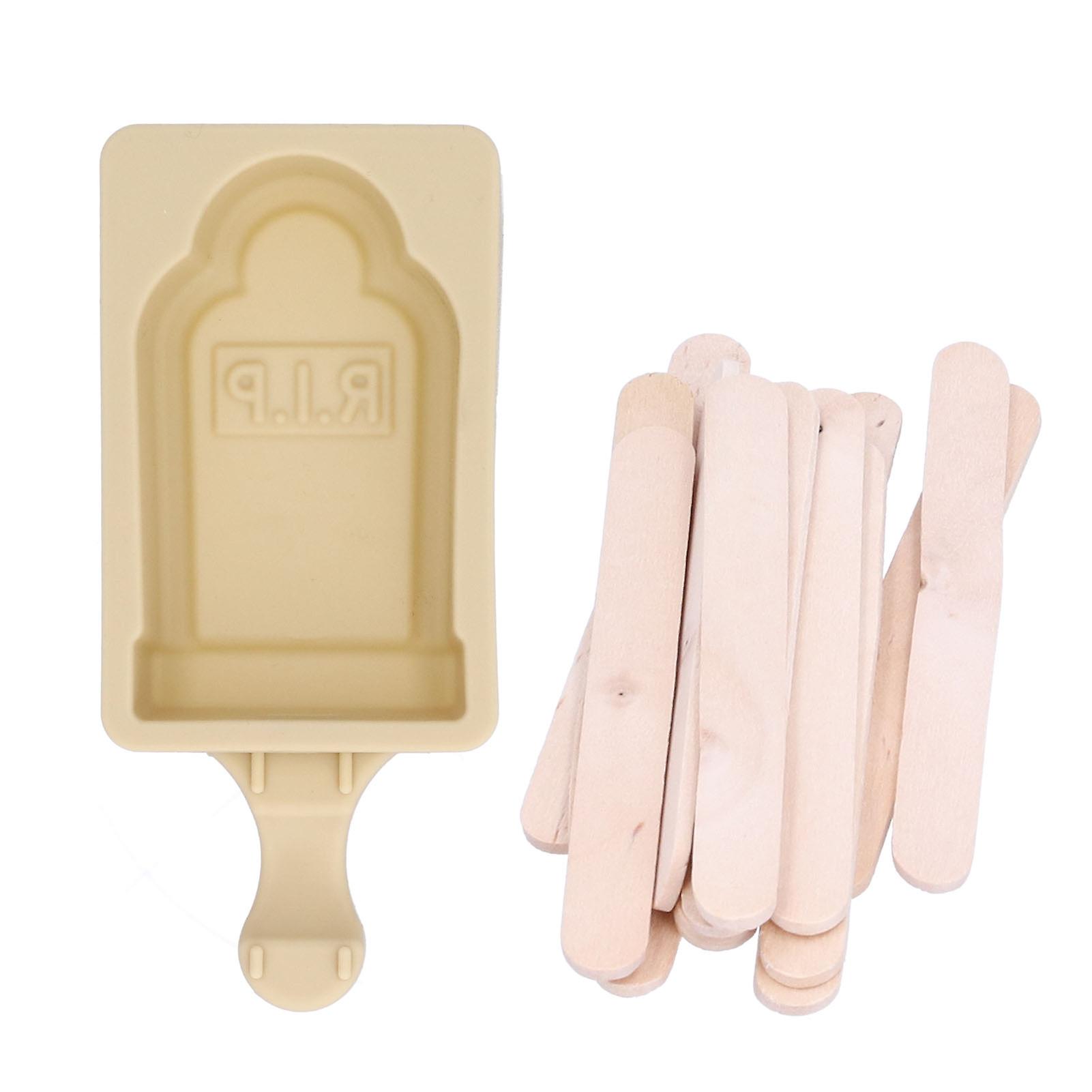 Ice Cream Mold Innovative Diy Silicone Ice Cream Maker With Sticks Kitchen Utensil