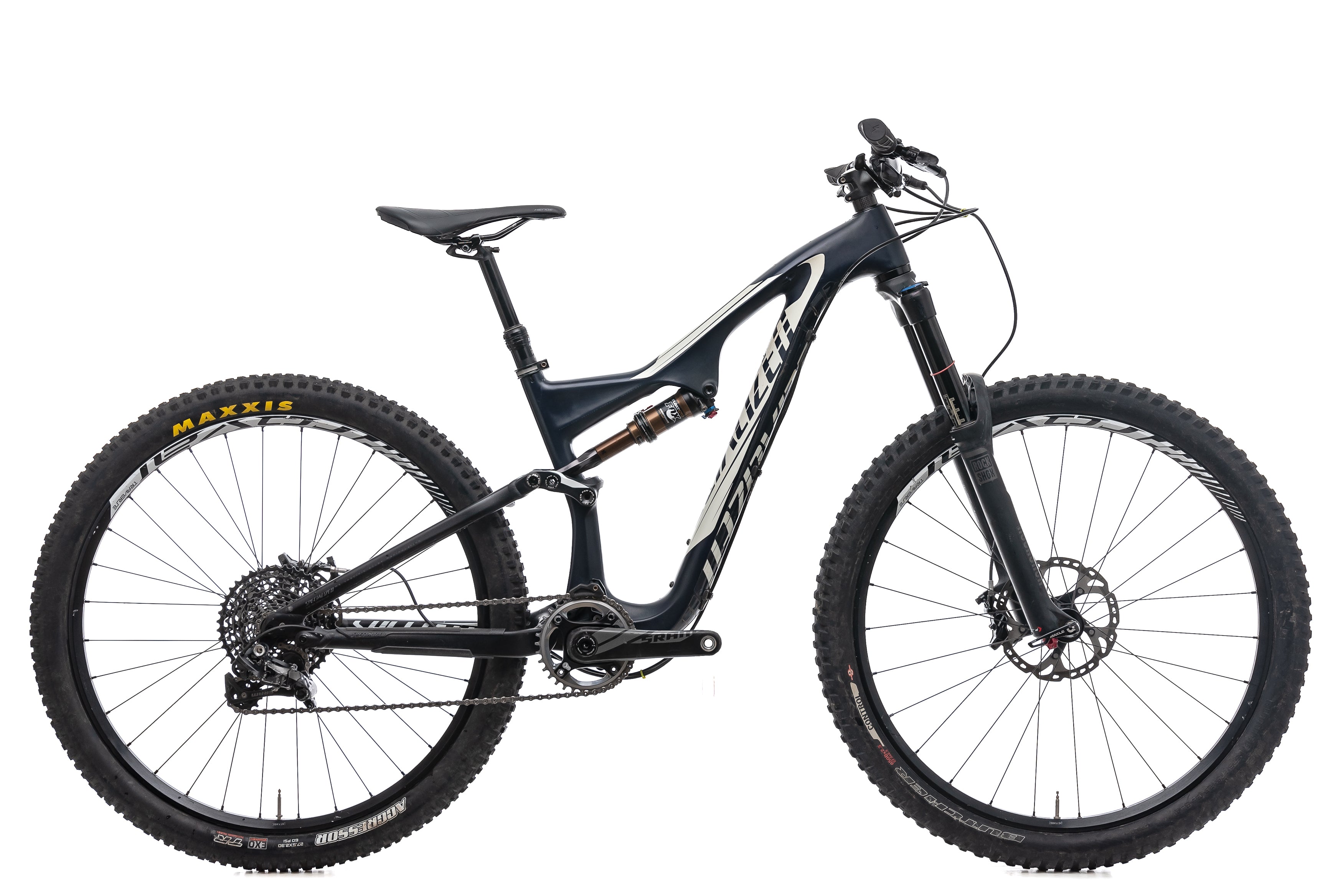 2015 Specialized Stumpjumper Expert Carbon Evo 650b Mountain Bike Small SRAM